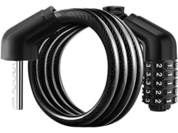 1 Cadeado De Cabo Para Bicicleta Com Combinação Numérica, Para Proteção Antifurto
