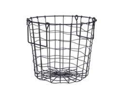 Cesta de Roupas Sujas de Ferro com Grande Capacidade | S/MARCA