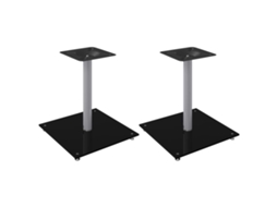 Speaker Stand, Speaker Stands Vidaxl Preto Alumínio (40 X 40 X 46 Cm)