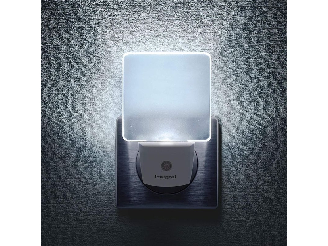 Luz Noturna Led Integral Com Sensor Automático, 2 Peças, Plug And Play