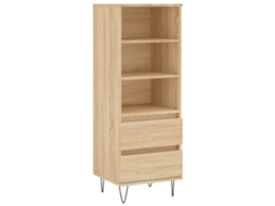 Aparador Alto em Derivados de Madeira Carvalho Sonoma MAISON EXCLUSIVE (40x36x110 cm)