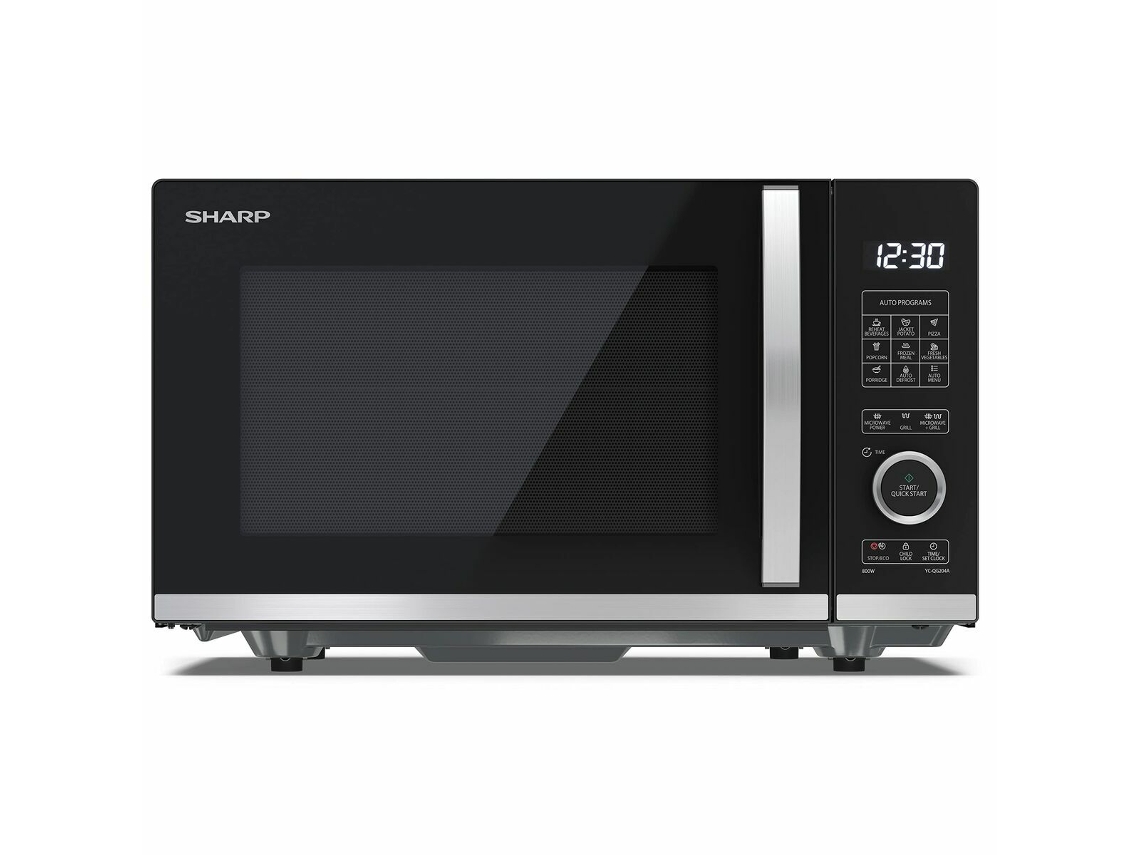 Microondas com Grill SHARP Preto 20 L