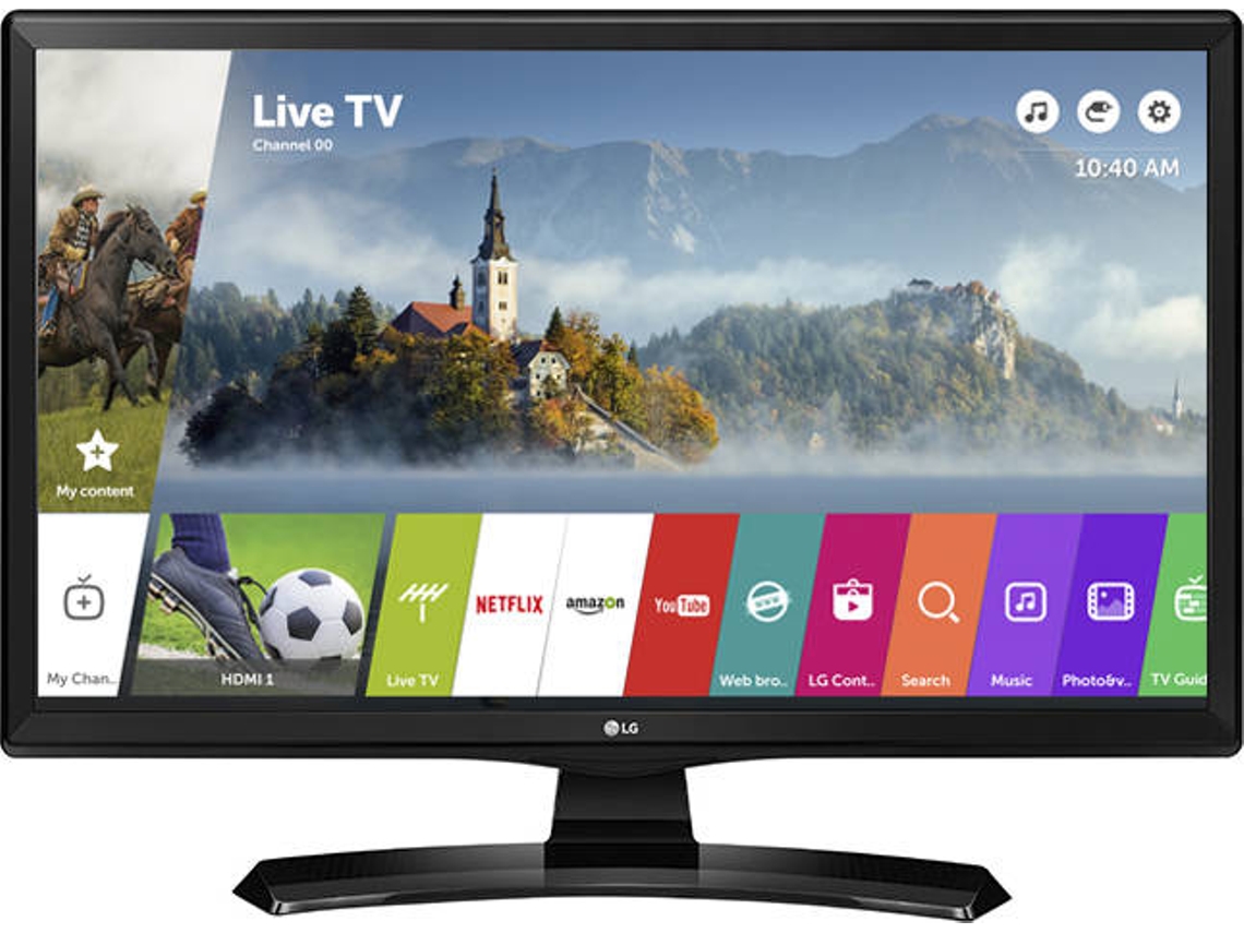 TV LG 24MT49S-PZ (LED - 24'' - 61 cm - HD - Smart TV)