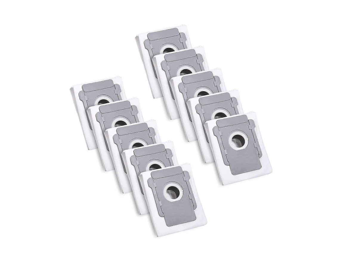 10 Sacos Para Aspirador De Pó Irobot Roomba I7 I7 I3 I3 I4 I4 I6 I6 J7 J7 I8 I8s9 S9 E5 E6 E7 Clean Base, Saco Reposição Ac Tuotuo