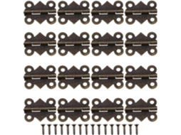 Toyandona 48-mini Dobradiças Em Formato De Borboleta, Dobradiças Antigas Para Caixas De Madeira, Materiais Para Projetos
