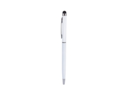 Caneta Estilo Stylus LAXISCREED 0.7mm Branca 2 em 1
