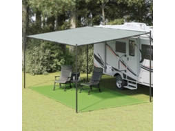 Vidaxl Tapete De Campismo Para Tenda 300x500 Cm Pead Verde-claro