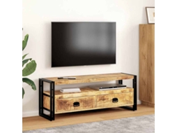 Vidaxl Móvel De Tv Em Madeira De Mangueira Maciça 120x35x45 Cm