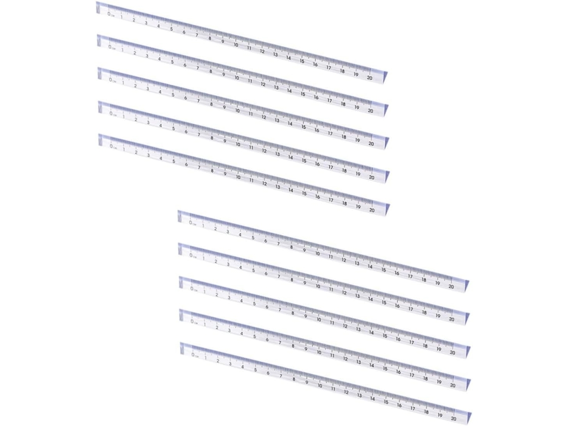 Lurelia Régua Triangular 20cm Para Arquitetura