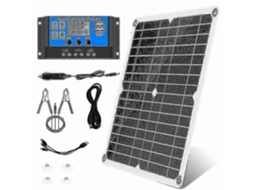 Kit De Painel Solar 12v/24v 300w Com Carregador De Bateria De 40a Para Rv/carro Olysi Shop