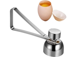 Cortador E Abridor De Cascas De Ovos, Em Aço Inoxidável, Utensílio Manual De Cozinha, Para Preparação Prática No Café Da Manhã E Confeitaria