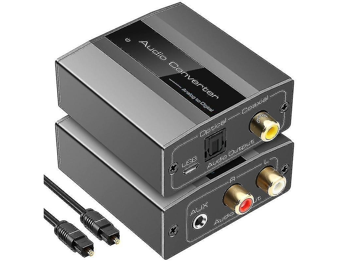 Lurelia Conversor Dac De Áudio Digital-analógico Toslink/óptico/coaxial/rca