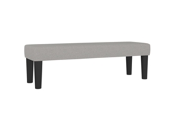 Bench, Benches Vidaxl Cinzeto Tecido (100 X 30 X 30 Cm)