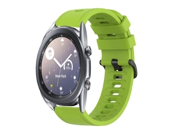 Pulseira De Silicone Macio De Cor Sólida Para Samsung Galaxy Watch3 45mm 22mm