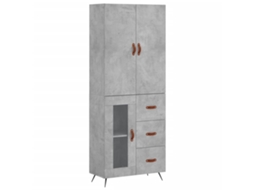 Highboard, Highboards Vidaxl Cinzeto Madeira Processada (n/a)