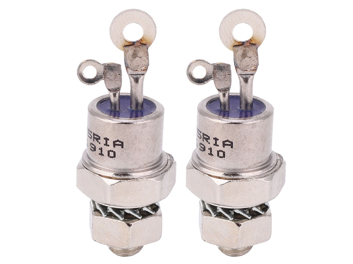 2pcs Retificador de Silício Controlado 25A 1200V Tiristor Espiral | S/MARCA