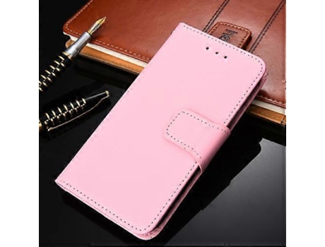 Capa De Couro Com Textura De Cristal Horizontal Para Huawei P30 Lite