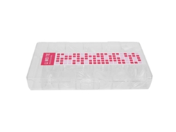 500 Pcs Unhas Falsas Do Tipo Stiletto Largas De Cobertura Completa Transparentes Para Salões De Unhas E Arte De Unhas Diy