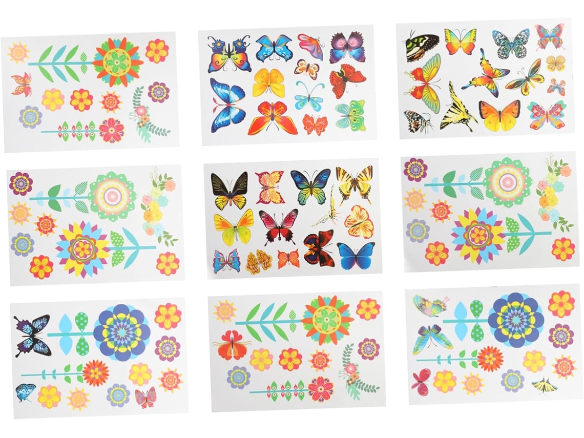 Folhas De Adesivos De Parede Com Tema De Primavera Para Janelas E Decoração De Primavera Para Sala D Gokoco