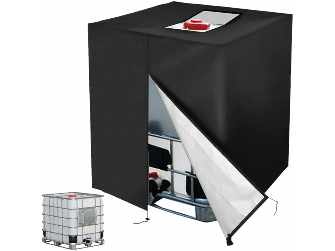 Capa De Proteção Para Tanque Ibc 1000l,impermeável E Anti Uv,cobertura Para Reservatório De Água Da Chuva,116x100x120 Cm Btforus