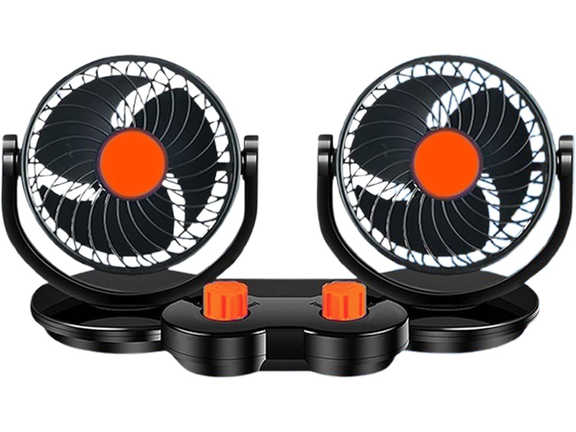 Ventilador Portátil Para Carro, Acessórios Para Interiores, Peças Automotivas