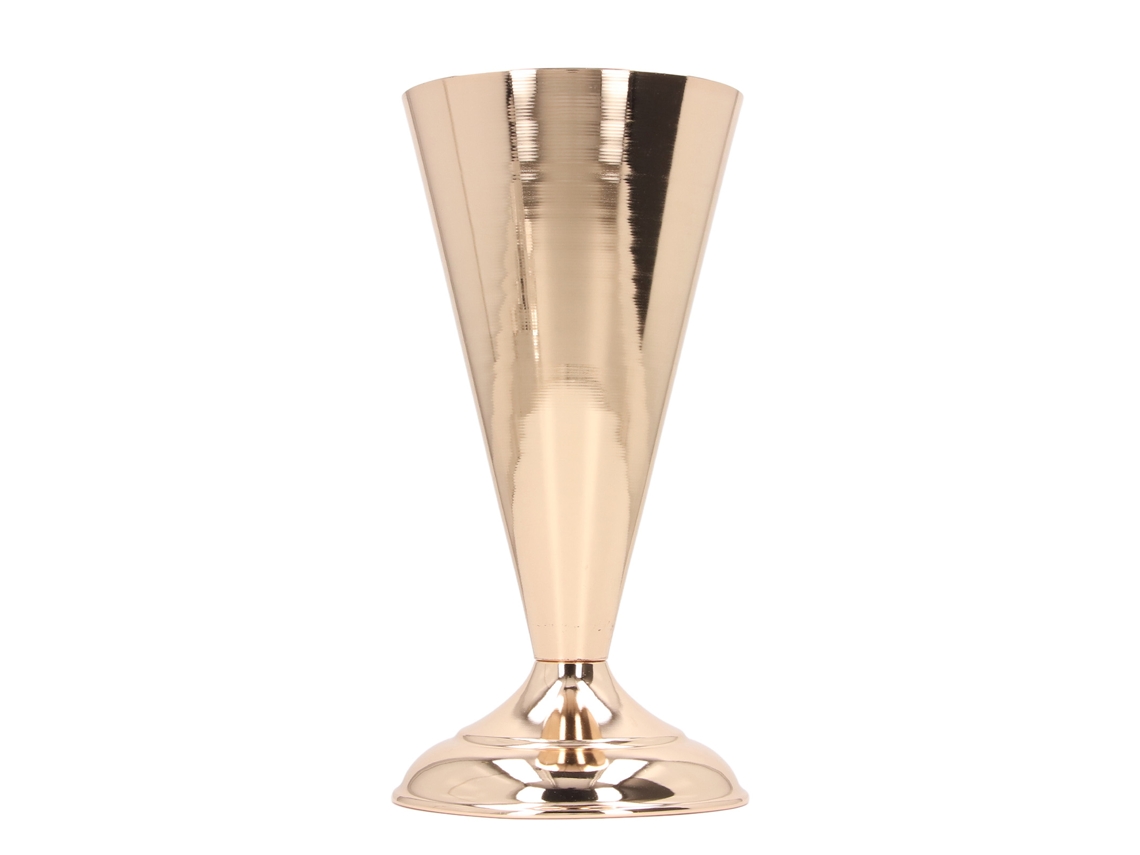 Vaso De Ferro Dourado Estilo Europeu Laxiscreed Para Decoração Elegante