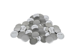Conjunto 500 pins/crachás VIDAXL com alfinete (44 mm)