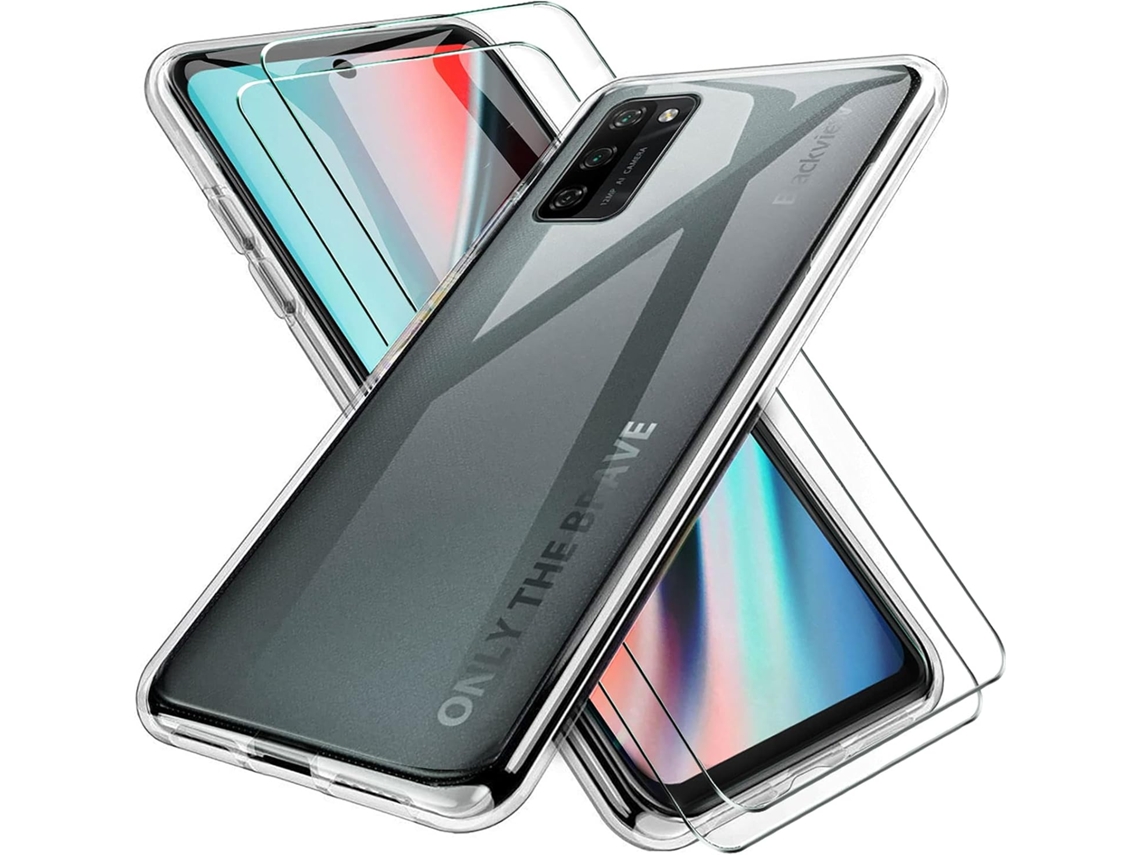 Conjunto de Películas de Ecrã View para Blackview A100 HONGWE. Transparente (2un)