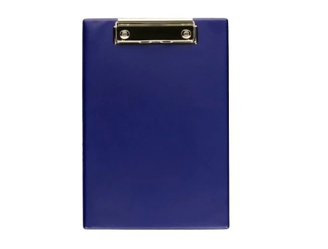 Base Para Mouse A4, Azul Marinho Com Clipe Biurfol