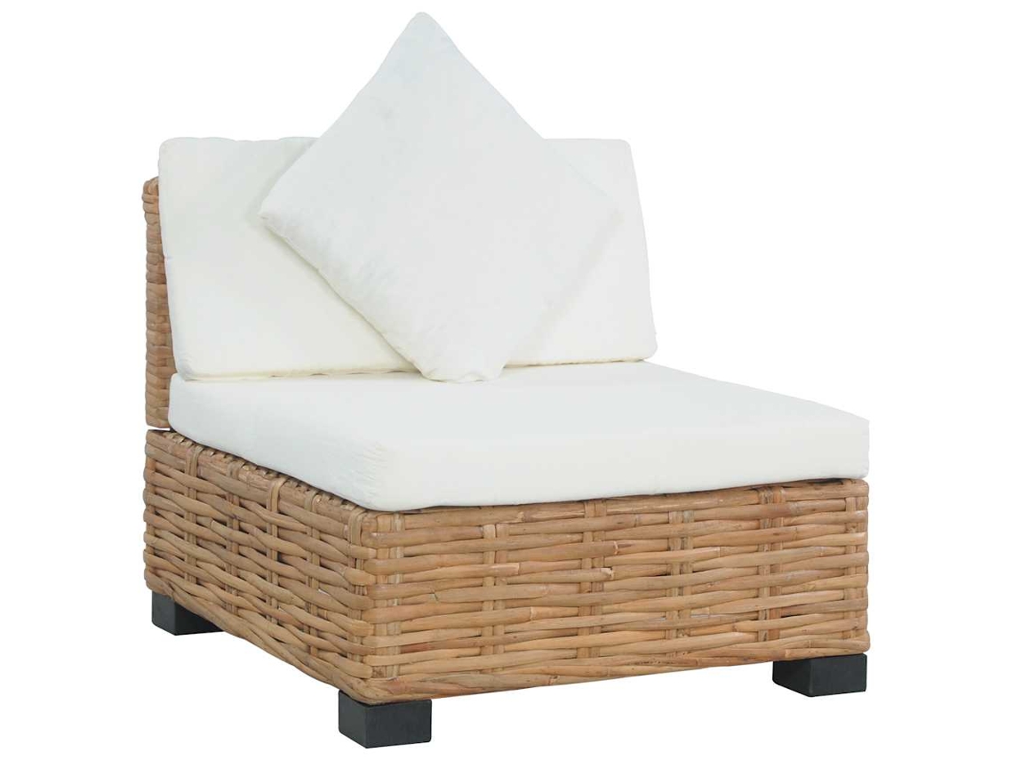 Armless Sofa, Armless Sofas Vidaxl Marrom Vime (n/a)