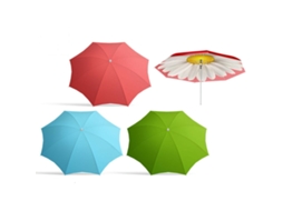 Chapéu de Sol Liso Ø 240 Cm