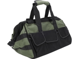 Bolsa Para Ferramentas Resistente De 15 Polegadas, Organizador De Ferramentas Grande Capacidade Com Vários Bolsos, Ampla