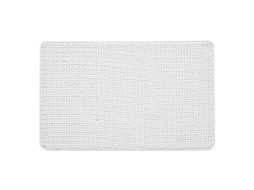 VYLARA Tapete Branco De Chenille, Antiderrapante, Absorvente E Lavável, Ideal Para Portas