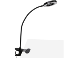 Luminária De Mesa Led Usb Para Maquiagem Unhas, Cuidados Com Os Olhos E Leitura, Com Clipe, Tubo De Metal Ajustável Em