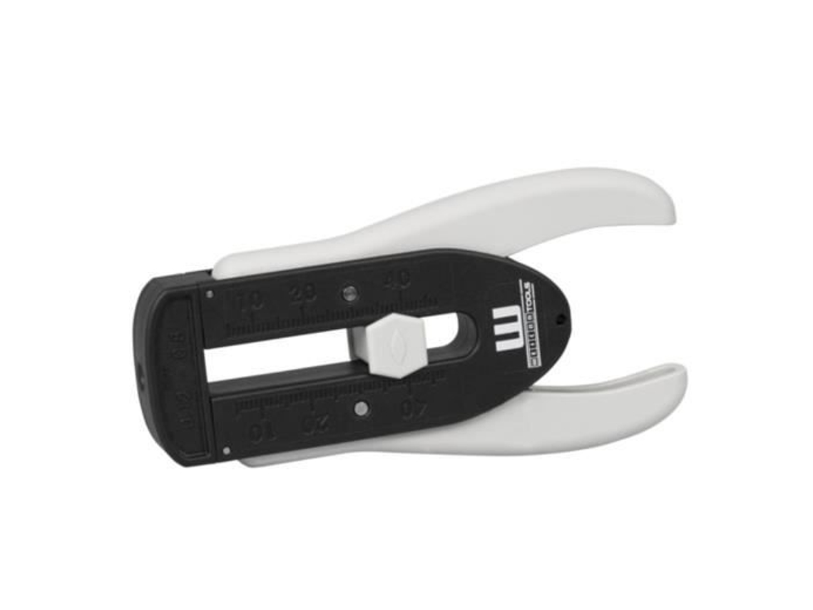 Alicate De Desencapar De Precisão Esd Weicon Para Fios Finos E Mechas Faixa De Trabalho 0,12 0,8 Mm Preto