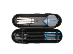 Vlrla-set De Dardos Com Pontas De Metal Profissionais Com Estojo Estilo Grip Firme Maior Precisão Azul