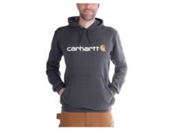 Moletom Com Capuz Solto Logo Cinzento XL CARHARTT
