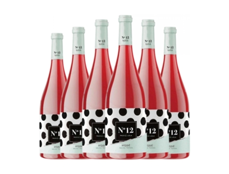 Vinho rosé PACO & LOLA Nº 12 Rose Rías Baixas Jovem (0.75 L - 6 Unidades)