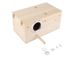 Casa de Madeira para Pássaros e Decoração PRIMEBOX