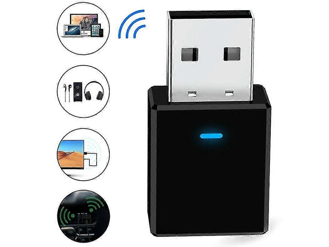 Adaptador Sem Fio Para Transmissor E Receptor De Áudio Usb Bluetooth 5.0 PENGDSJE