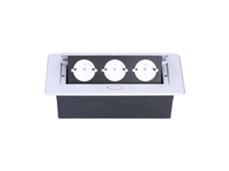 Laxiscreed Conjunto De Tomada De Parede Embutida Para Chão, 250v, 16a, Com Sistema De P Opup Fácil