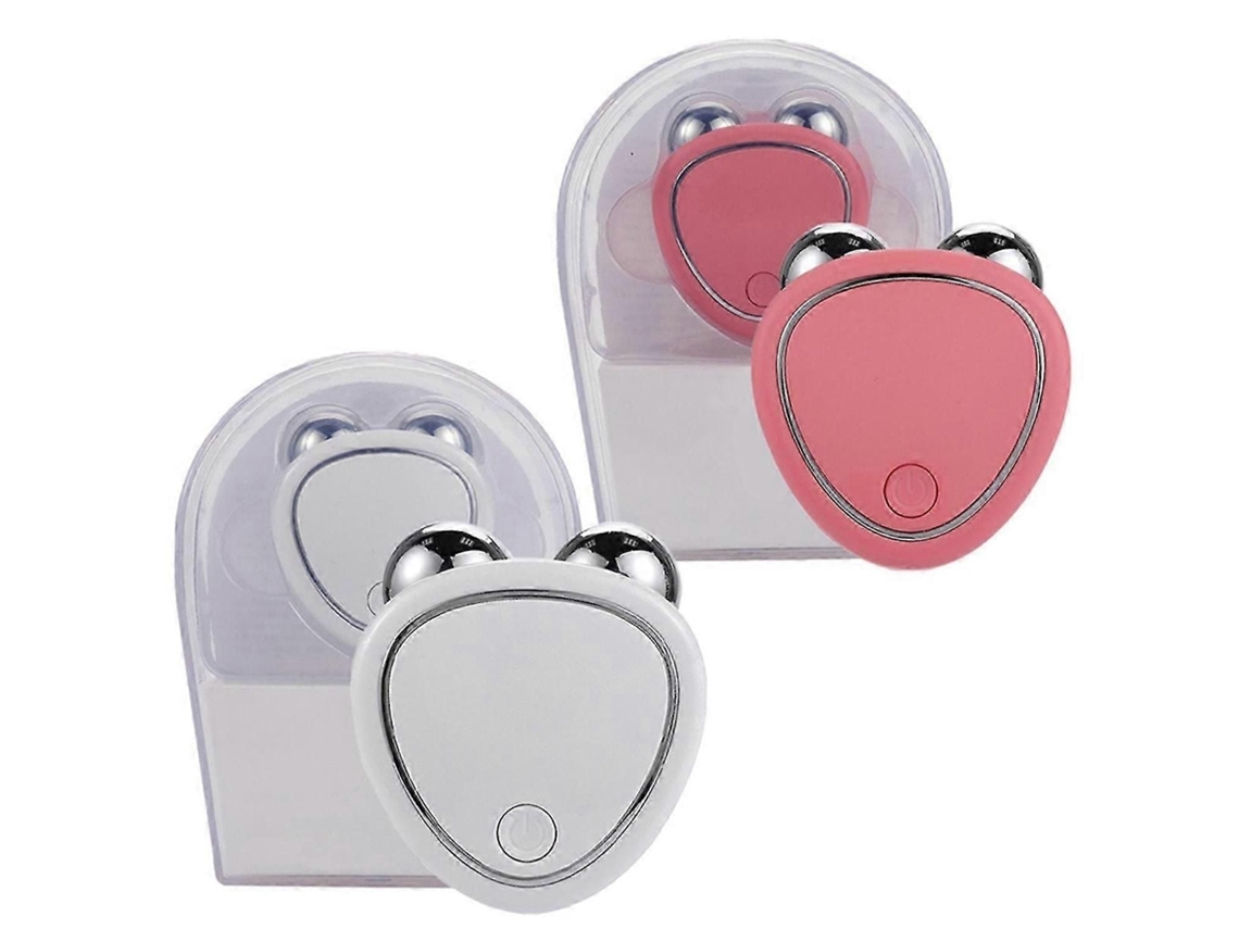 2 Unidades de Aparelho Lifting Facial Ems com Massageador e Rolo Microcorrente GOKOCO