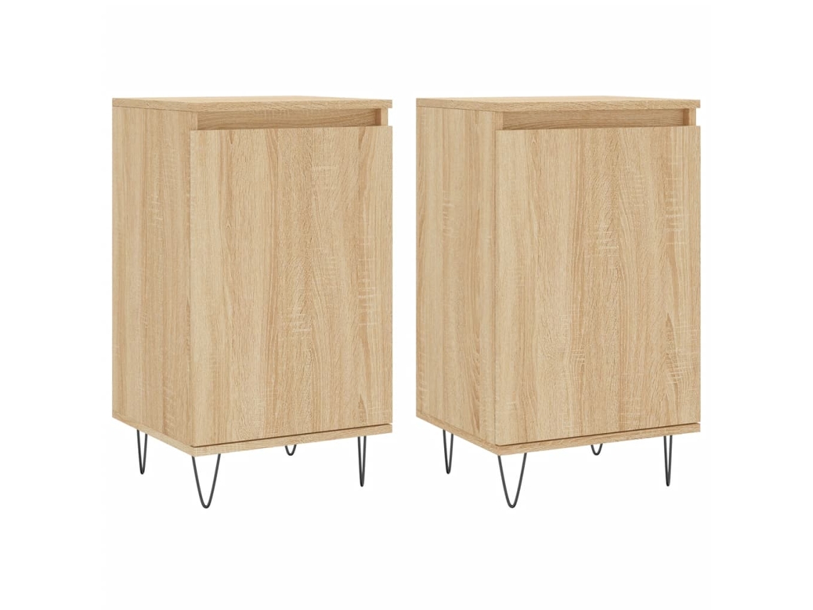Sideboard, Sideboards Vidaxl Marrom Madeira Processada (n/a)