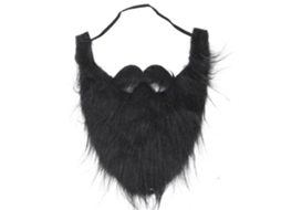 Barba e bigode postiços para fantasias de Halloween
