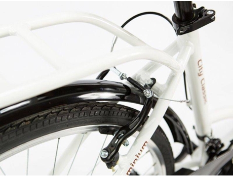 Bicicleta de Cidade MOMA BIKES BIC26BUN Branco (160x22x81 cm)