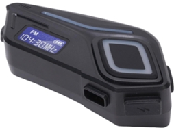 Haut-parleur De Casque Moto, Étanche, Avançado, Bluetooth 5.4, Para Motocyclistes, Son Stéréo 40mm, Noir, 1