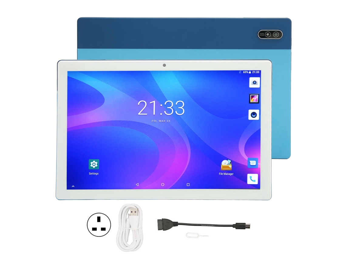 Tablet Azul De 10 Polegadas Com Octa Core, 8gb/256gb Android 11 Other