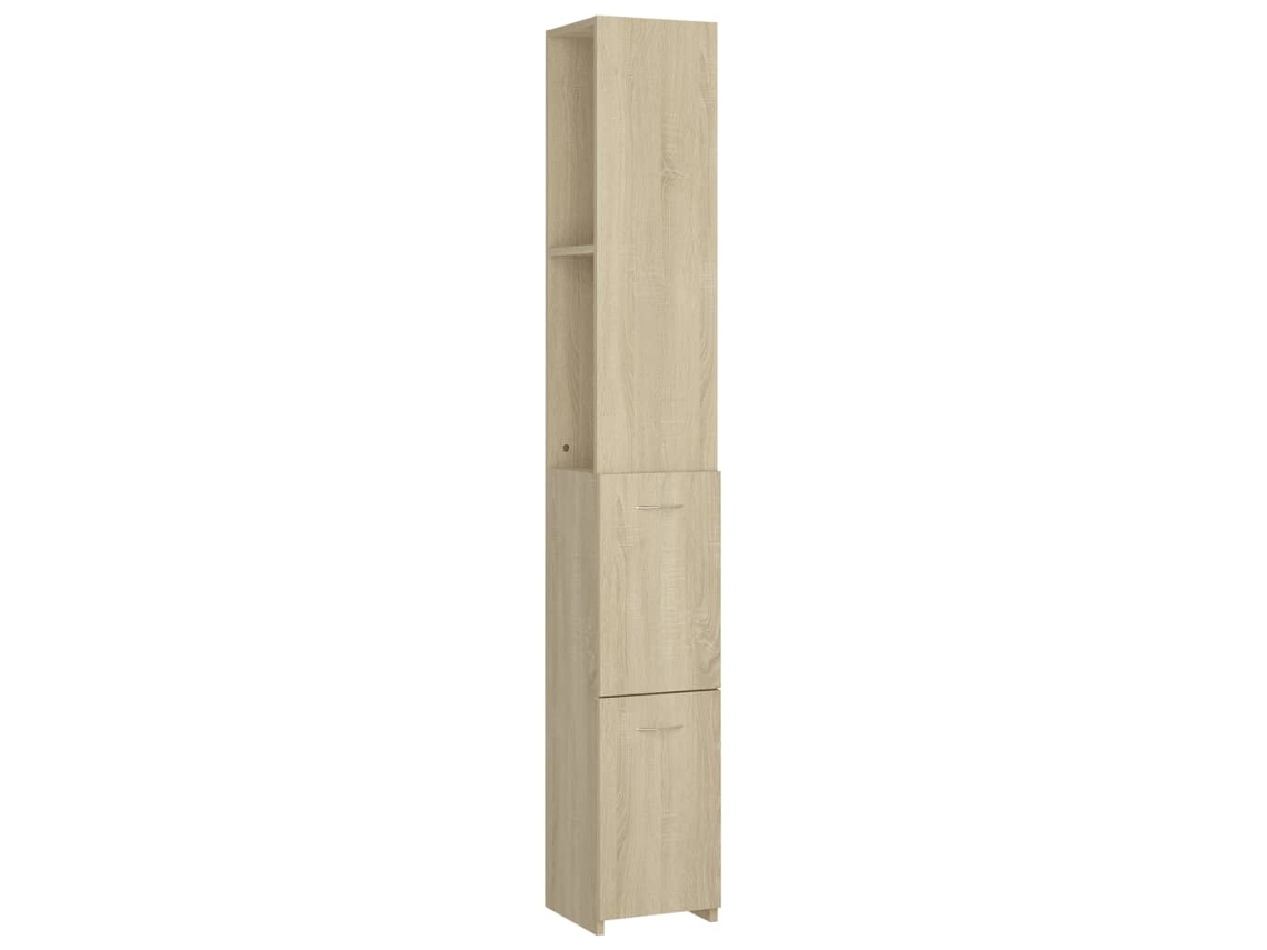 Bathroom Cabinet, Bathroom Cabinets Vidaxl Marrom Madeira Processada (n/a)