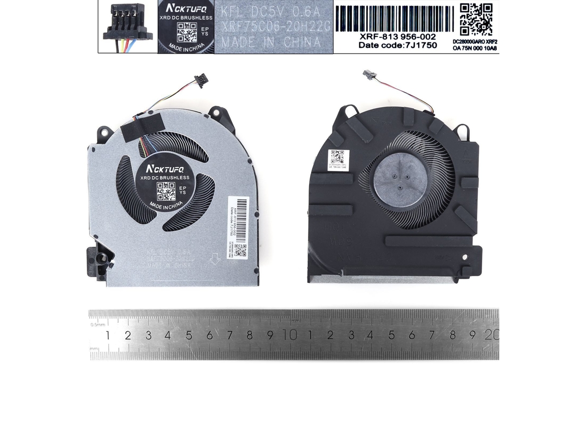 Ventilador para Notebook Hp 16 D/e ​​Tpn Q263 Q264 M75721 M75723 60wgpu, Alta Compatibilidade