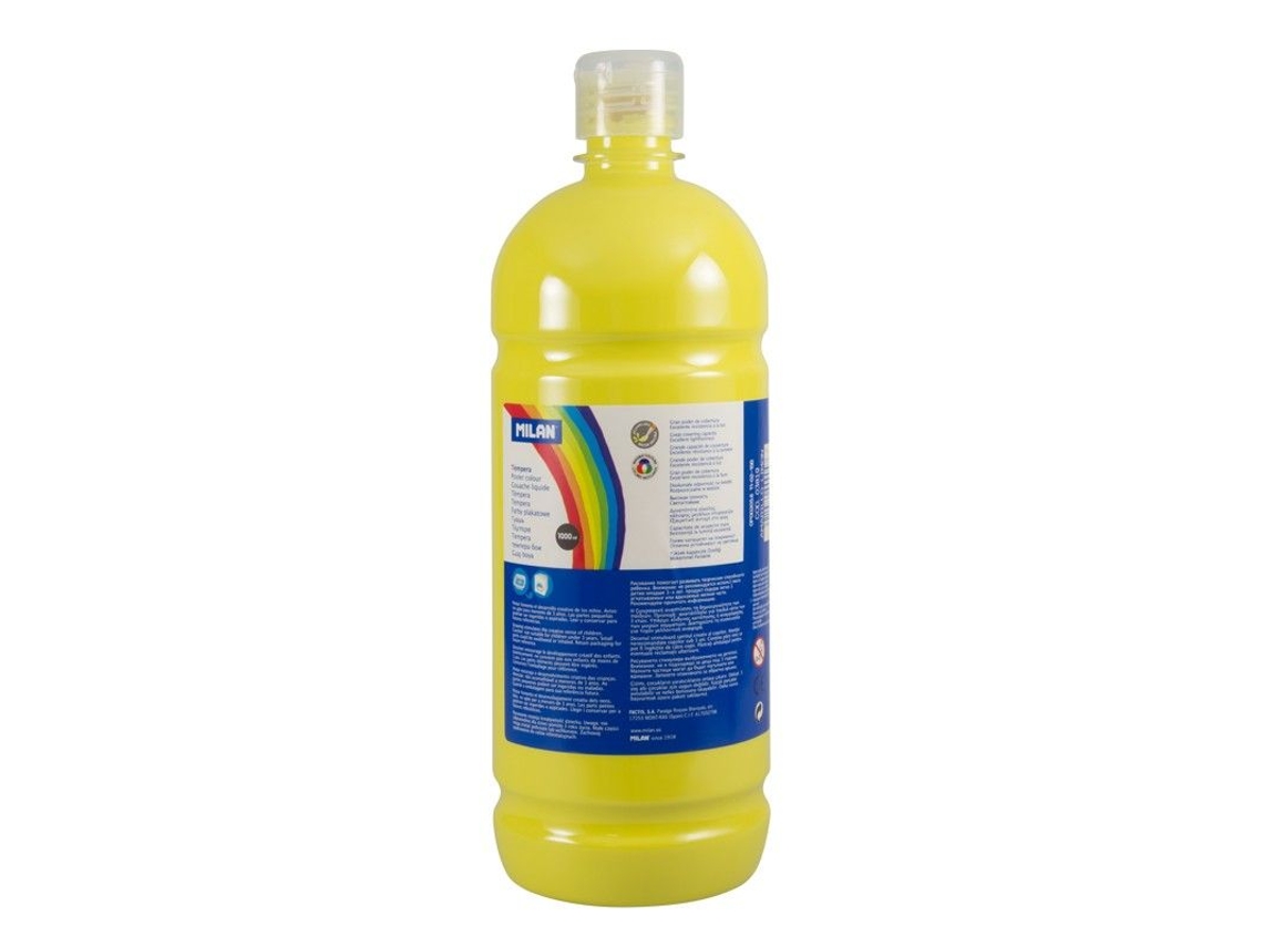 Garrafa Tempera MILAN (Amarela - 1000ml)